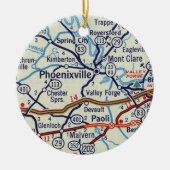 Phoenixville PA Keramisch Ornament (Voorkant)