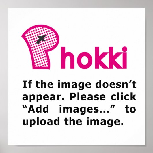 Phokki Canvas Poster (Voorkant)