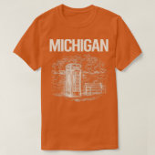  Phone Booth Michigan T-shirt (Design voorkant)