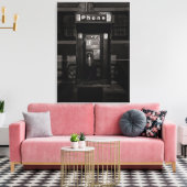 Phone Booth No 13 Canvas Afdruk (Insitu (Woonkamer))