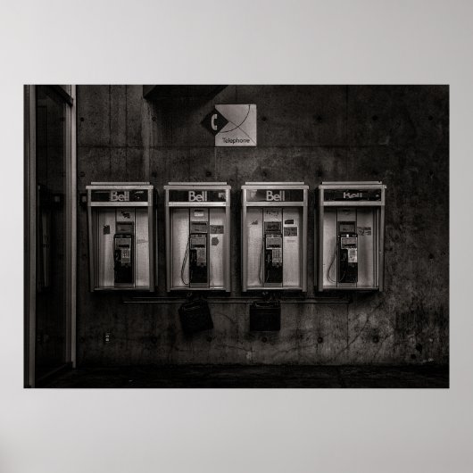 Phone Booth No 34 Poster (Voorkant)