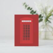 Phone Box Briefkaart (Staand voorkant)