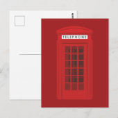 Phone Box Briefkaart (Voorkant / Achterkant)