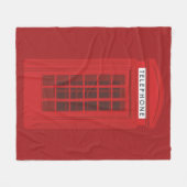 Phone Box Fleece Deken (Voorkant (Horizontaal))