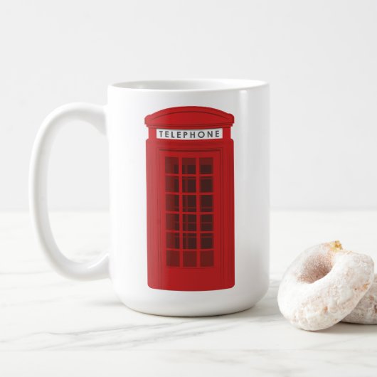 Phone Box Koffiemok (Met donut)