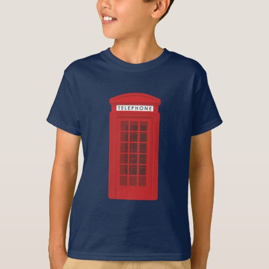 Phone Box T-shirt (Voorkant)