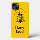 Phone Case - Bee on Honeycomb (Achterkant)