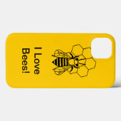 Phone Case - Bee on Honeycomb (Achterkant (horizontaal))