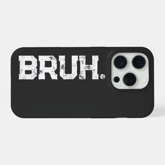 Phone Case for all your Bruhs iPhone Hoesje (Achterkant horizontaal)