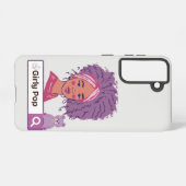 Phone case girly pop teddy bear samsung galaxy hoesje (Achterkant horizontaal)