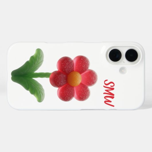 Phone Case Gummy Flower (Achterkant (horizontaal))