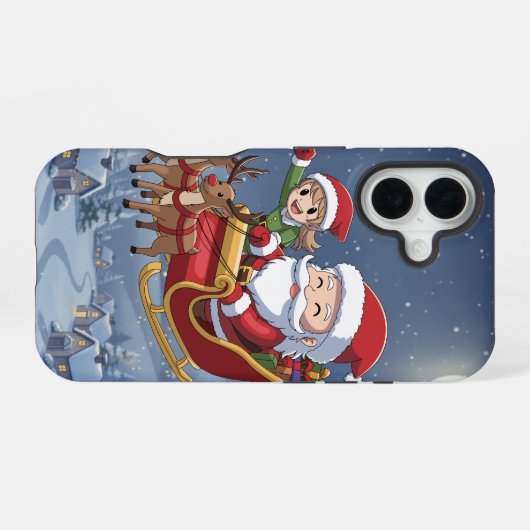 Phone Case iPhone 16 Hoesje (Achterkant horizontaal)