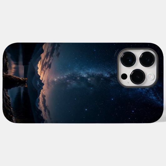 Phone Case - Lonely Cat (Achterkant (horizontaal))