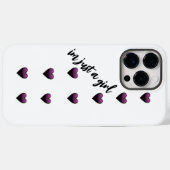 phone case-mate Im just a girl iPhone Case (Achterkant (horizontaal))