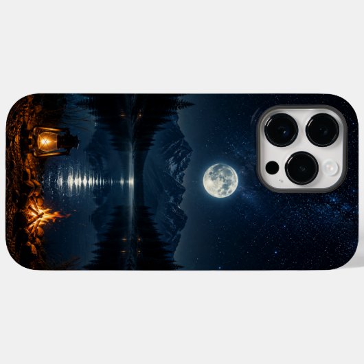 Phone Case - Mountain Moonlight (Achterkant (horizontaal))