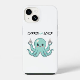 Phone Case - Octopus Coffee Design iPhone 14 Hoesje