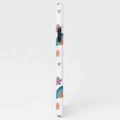 Phone Case – Rainbow and Flowers Cute Design iPhone Hoesje (Rechterkant)