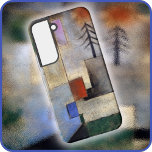 PHONE CASE S21 S22 more -"Small Fir" - door Paul K Samsung Galaxy Hoesje<br><div class="desc">Dit hoesje is voorzien van een (1922) afbeelding van een originele olie van kunstenaar Paul Klee (1879-1940) van een kleine Fir en zal passen op verschillende iPhone en Samsung-hoesjes, waaronder de recente (vanaf deze post) Galaxy S21- en S22-telefoons en iPhone-modellen 13 en 14. Hier getoond op een Galaxy S22 hoesje....</div>