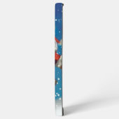 Phone Case Santa Clause happy new year Samsung Galaxy Hoesje (Linkerkant)