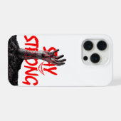 Phone Case : Stay Strong Motivational Quote Design iPhone Hoesje (Achterkant horizontaal)