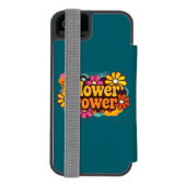 Phone Cases | Tech Accessories | 70s | Retro | Flo Incipio iPhone Portemonnee Hoesje (Agenda Achterkant)