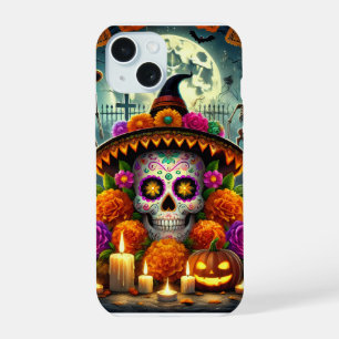 PHONE HOESJES GELUKKIG HALLOWEEN FEEST iPhone 15 CASE