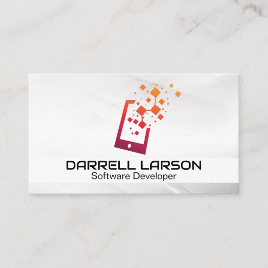 Phone Tech Logo Visitekaartje (Voorkant)