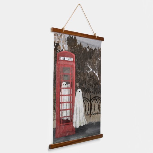 Phonebox-spoken Hangend Wandkleed (Gebogen)