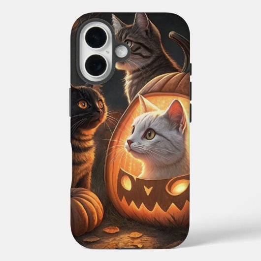 PhonecasesH - three cats inside carved and illumin Case-Mate iPhone Case (Achterkant)