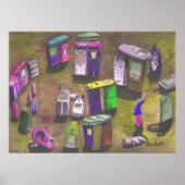 "PhoneHenge" Poster (Voorkant)