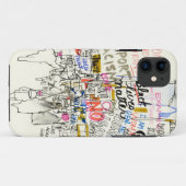 Phonehoesje voor Vrouwenmars Case-Mate iPhone Case (Achterkant (horizontaal))