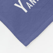 Phonetic Alphabet Aviation Paars Fleece Blanket (Hoek)