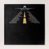 Phonetic Aphabet Pilot Cadet Airplane Gift Legpuzzel (Verticaal)