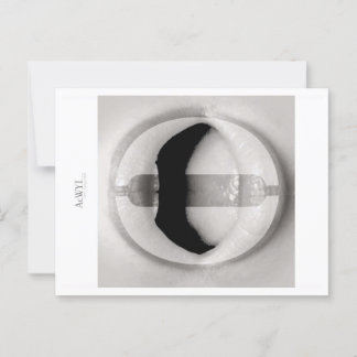 Phonetic Love Mouth Art O Briefkaart