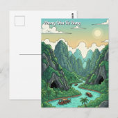 Phong Nha-Ke Bang, Vietnam Briefkaart (Voorkant / Achterkant)