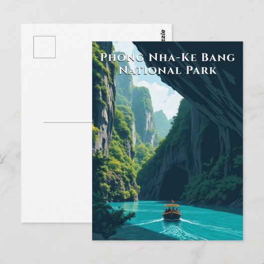 Phong Nha Vietnam Paradise Cave Briefkaart (Voorkant / Achterkant)