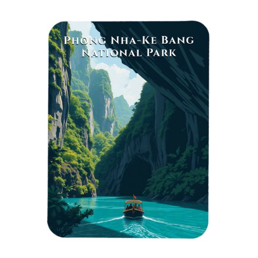 Phong Nha Vietnam Paradise Cave Magneet (Verticaal)