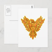 Phönix Phoenix phenix Briefkaart (Voorkant / Achterkant)