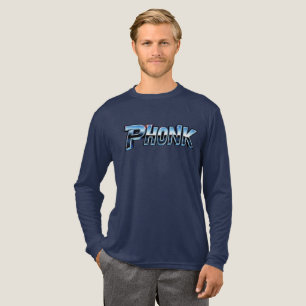 Phonk-shirt met lange mouwen Tri-Blend shirt