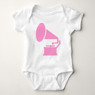 Phonograaf - Roze Romper