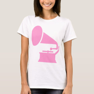 Phonograaf - Roze T-shirt