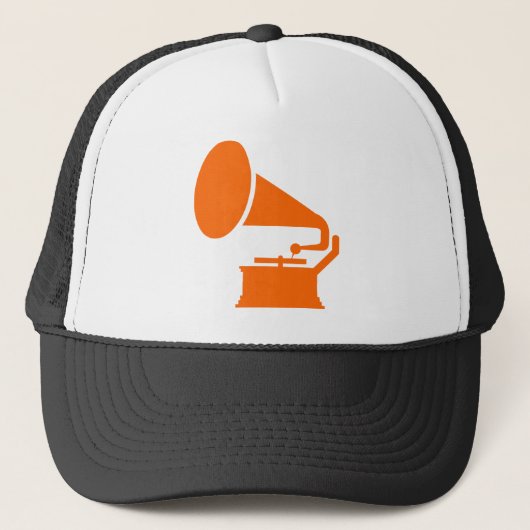 Phonograaf - Sinaasappel Trucker Pet (Voorkant)