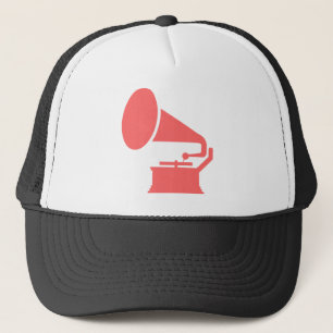 Phonograaf - Tropisch roze Trucker Pet