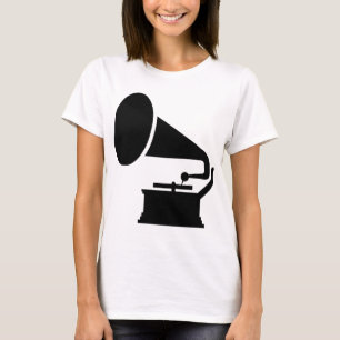 Phonograaf - Zwart T-shirt