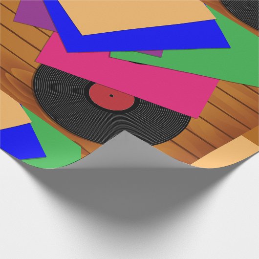 Phonograafrecords Cadeaupapier