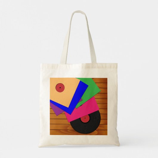 Phonograafrecords Tote Bag (Achterkant)