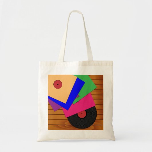 Phonograafrecords Tote Bag (Voorkant)