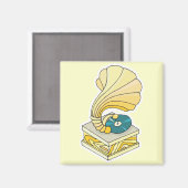 phonograph Record-speler Magneet (Voorkant / Achterkant)