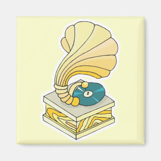 phonograph Record-speler Magneet