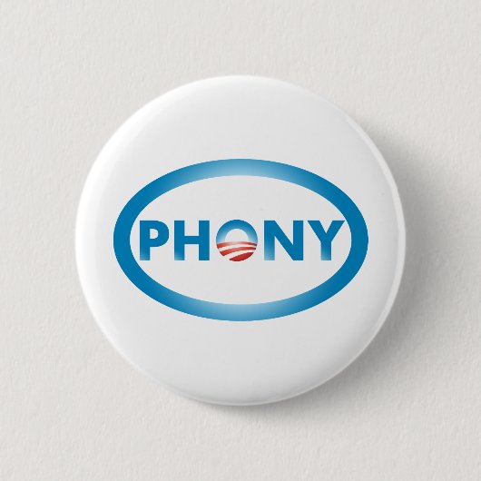 PHONY RONDE BUTTON 5,7 CM (Voorkant)